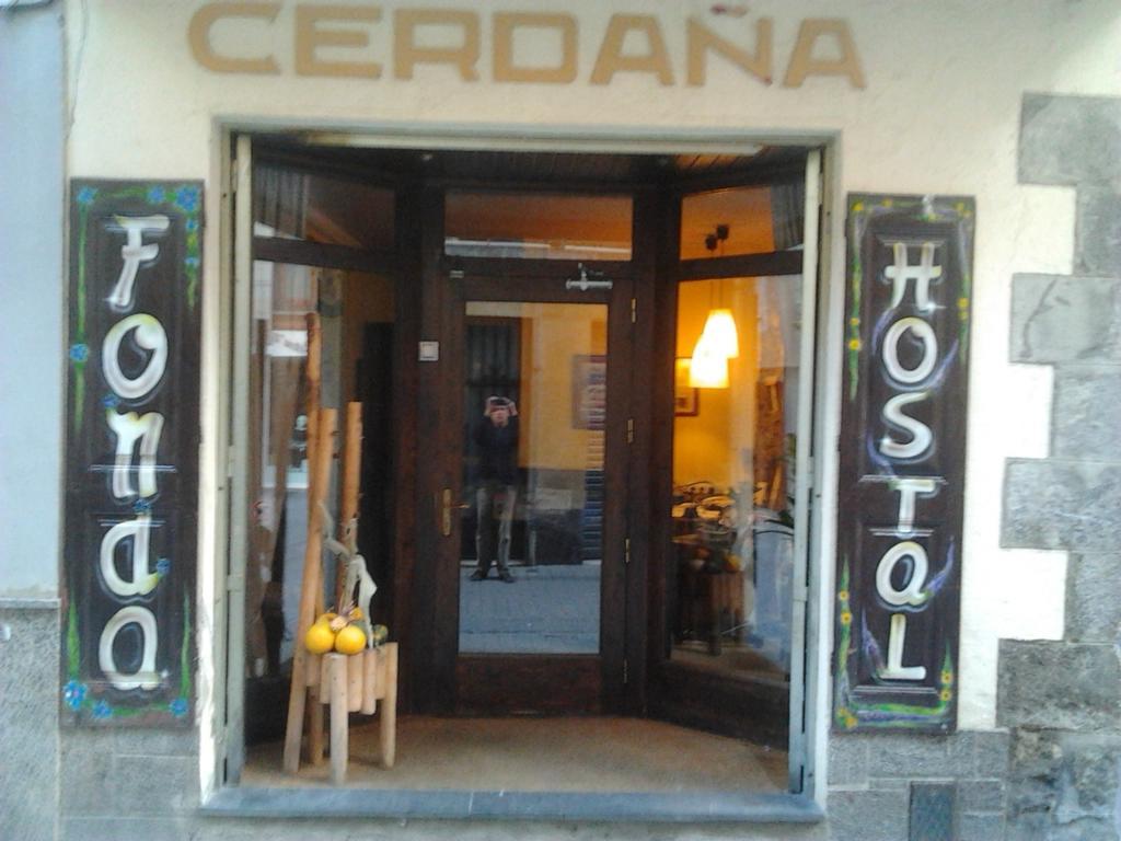 Hotel Fonda Cerdanya Puigcerdà Exterior foto